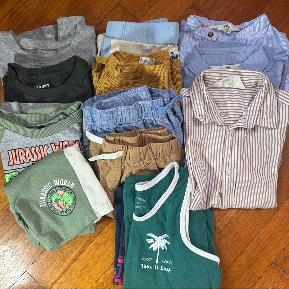 LOT Of 14 4T-5T H&M and other brands Summer Clothes